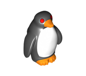 LEGO Zwart Penguin met Rode ogen (31567)