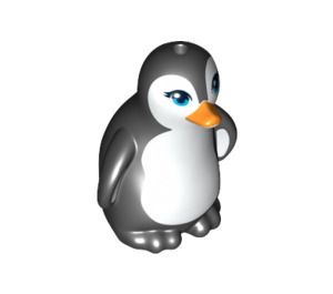 LEGO Black Penguin with Turquoise Eyes (15635)