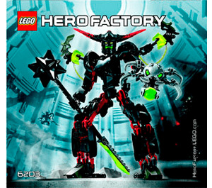 LEGO BLACK PHANTOM 6203 Byggeinstruksjoner