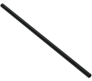 LEGO Black Plastic Hose 10.4 cm (13 Studs) (42691 / 76292)