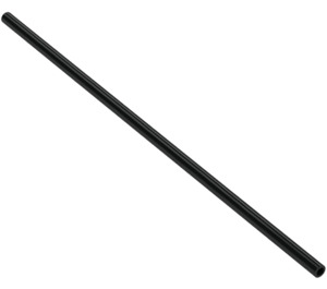 LEGO Black Plastic Hose 12 cm (15 Studs) (42690 / 76293)