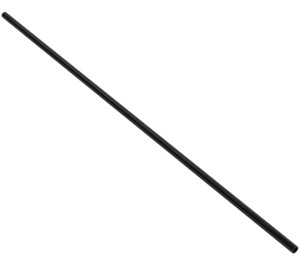 LEGO Black Plastic Hose 19.2 cm (24 Studs) (23440 / 85526)