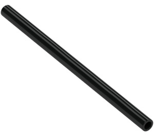 LEGO Black Plastic Hose 5.6 cm (7 Studs) (60166 / 100745)