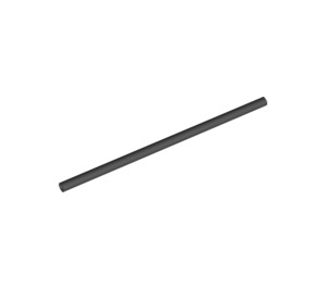 LEGO Black Plastic Hose 8 cm (10 Studs) (76302 / 80051)