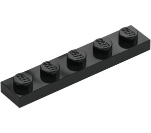 LEGO Musta Levy 1 x 5 (78329)