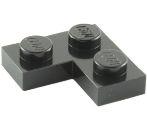 LEGO Zwart Plaat 2 x 2 Hoek (2420)