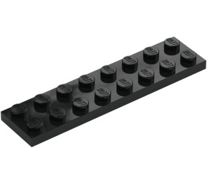 LEGO Black Plate 2 x 8 (3034)