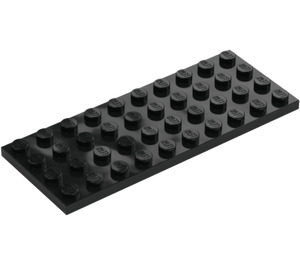 LEGO Sort Plade 4 x 10 (3030)