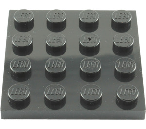 LEGO Black Plate 4 x 4 (3031)