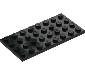 LEGO Black Plate 4 x 8 (3035)