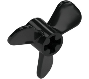 LEGO Schwarz Propeller mit 3 Klingen (6041)