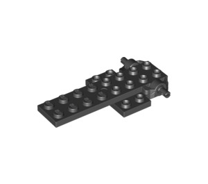 LEGO Noir Pullback Motor 4 x 8 x 0.7 (10039)
