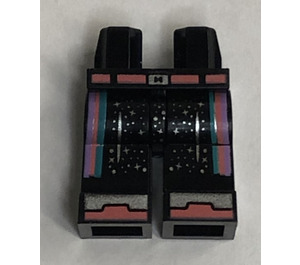 LEGO Black Puppy Singer Legs (3815)