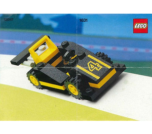 LEGO Schwarz Race Auto 1631