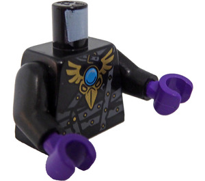 LEGO Black Rawzom Torso (973 / 76382)