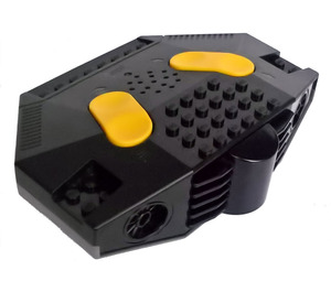LEGO Schwarz Remote Control Handset mit Gelb Buttons for Sets 7897 und 7898 (54753)