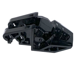 LEGO Noir Ridged Diriger / Foot 3 x 6 x 1.6 (32165)