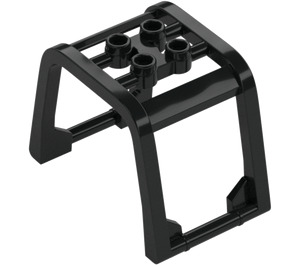 LEGO Schwarz Roll Cage 4 x 6 x 3 (31498 / 64450)