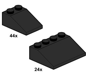 LEGO Noir Roof Tiles 10054