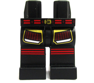 LEGO Black Samurai X Legs (3815)