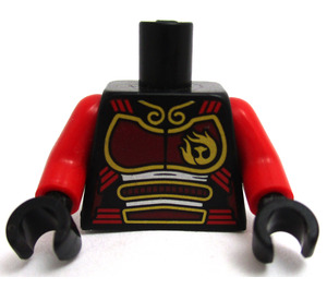 LEGO Czarny Samurai X Tułów (973)