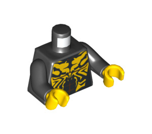 LEGO Black Savage Opress Torso (973 / 76382)