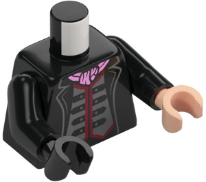 LEGO Negro Scabior Minifigura Torso (973 / 76382)