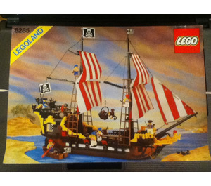 LEGO Black Seas Barracuda Set 6285 Instructions