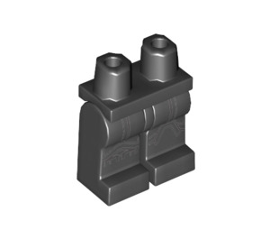 LEGO Schwarz Shadow Trooper Minifigure Hüften und Beine (3815 / 50349)