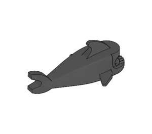 LEGO Black Shark Body without Gills (2547)