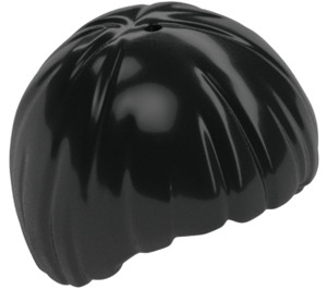 LEGO Negro Corto Smoth Bowl Cut Pelo (3089 / 55532)