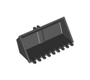 LEGO Black Shovel 4 X 8 X 2.33 (65380)