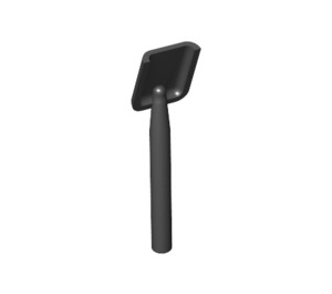 LEGO Black Shovel (Flat Stem End) (88431)