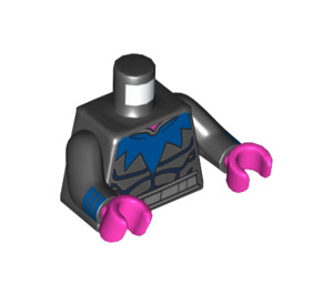 LEGO Black Sinestro Minifig Torso (973 / 76382)