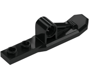 LEGO Schwarz Ski mit Pin Loch (15540 / 15625)