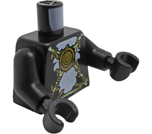 LEGO Negro Skinnet (Skunk) Torso (973 / 76382)