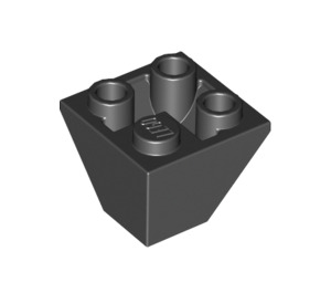 LEGO Black Slope 2 x 2 (45°) Inverted (3676)