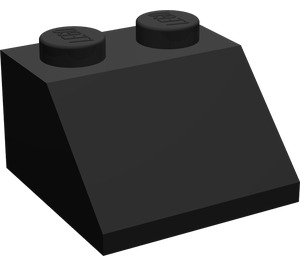 LEGO Noir Pente 2 x 2 (45°) avec Noir Phone (3039)
