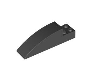 LEGO Black Slope 2 x 2 x 8 Curved (41766)