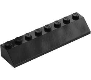 LEGO Black Slope 2 x 8 (45°) (4445)