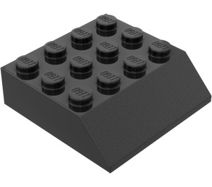 LEGO Negro Con pendiente 4 x 4 (45°) (30182)