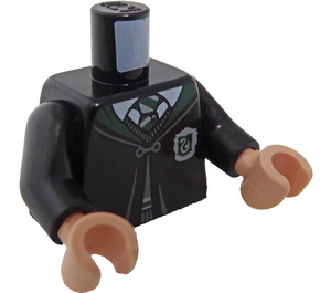 LEGO Czarny Slytherin Robes Tułów (973 / 76382)