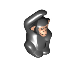 LEGO Black Small Ape (1337 / 96642)