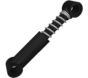 LEGO Black Small Shock Absorber Spring Undetermined