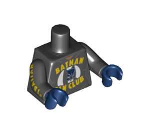 LEGO Black Soccer Mom Batgirl Minifig Torso (973 / 88585)