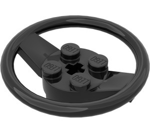 LEGO Black Steering Wheel (67811)