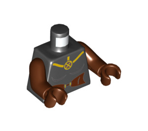 LEGO Black Storm Minifig Torso (973 / 76382)