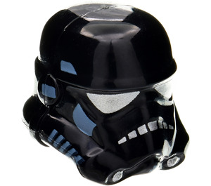 LEGO Negro Stormtrooper Casco con Shadow Trooper Patrón (30408 / 60489)