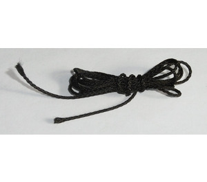 LEGO Black String - Medium Thickness x 75 cm