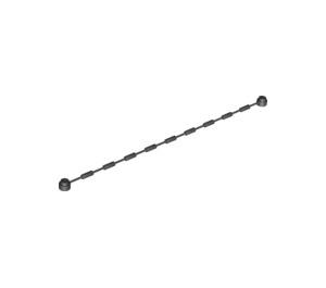LEGO Black String with Coupling Points and End Studs 1 x 21 (14210 / 63141)